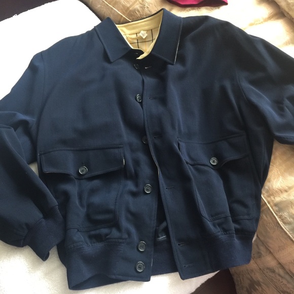 Longhi Luxury Cotton Twill Lightweight Jacket EU56 - Picture 4 of 8